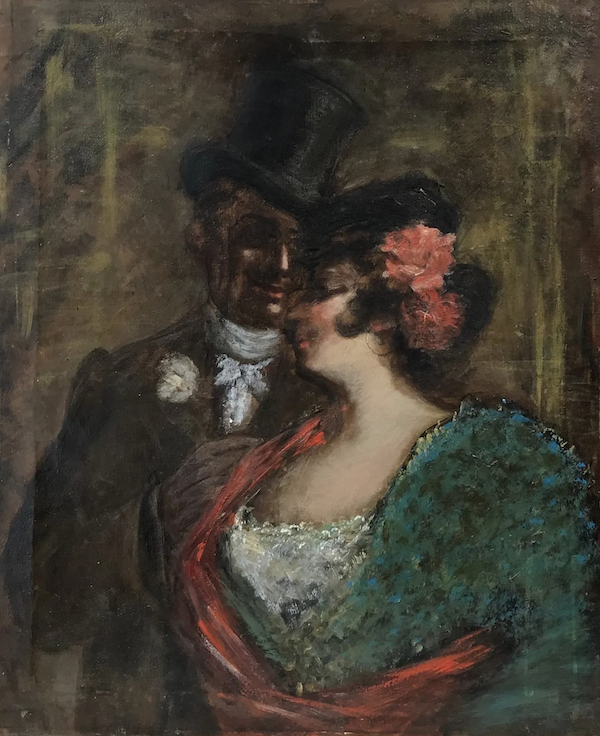 Circle of Toulouse-Lautrec, ‘Elegant Figures Dressed for an Evening Out,’ estimated at $8,000-$10,000