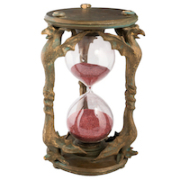 Wicked Witch of the West hourglass from ‘The Wizard of Oz,’ estimated at $640,000-$960,000. Image courtesy of Heritage Auctions