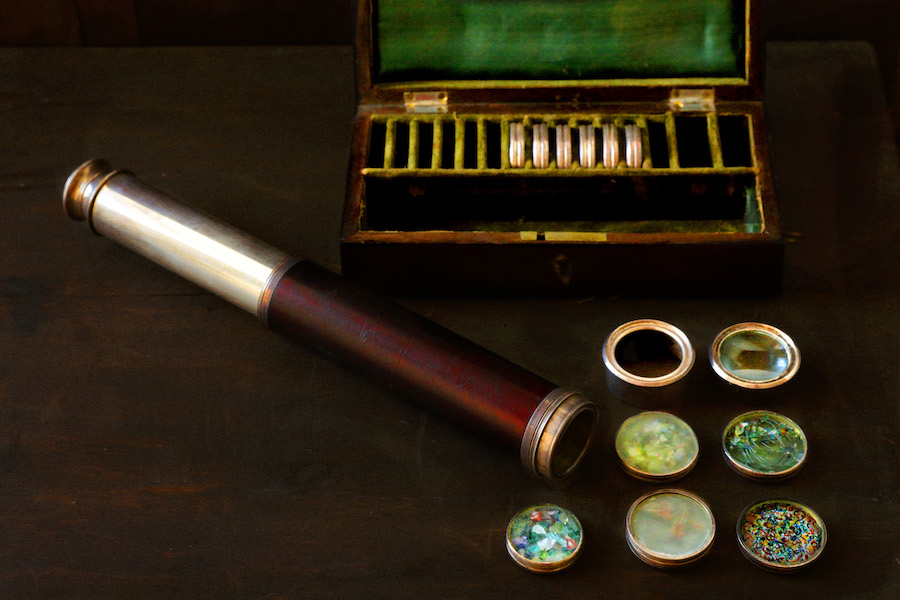 Kaleidoscope made by Philip Carpenter to the specifications of Dr. Brewster’s patent, estimated at £2,000-£3,000