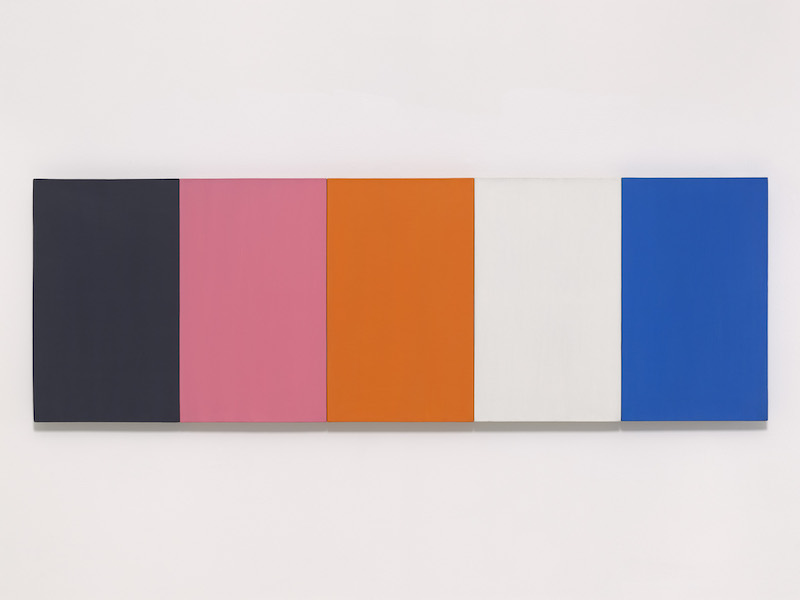 Ellsworth Kelly, ‘Painting for a White Wall,’ 1952. Oil on canvas, five joined panels, 23 ¾ by 71 ¼in (60 by 181cm). © Ellsworth Kelly Foundation. Photo credit Ron Amstutz. Courtesy Glenstone Museum, Potomac, Maryland