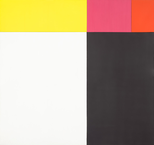 Ellsworth Kelly, ‘Tiger,’ 1953. Oil on canvas, five joined panels, 80 ¾ by 85 ½in (205 by 217cm) overall. © Ellsworth Kelly Foundation,Courtesy National Gallery of Art, Washington 