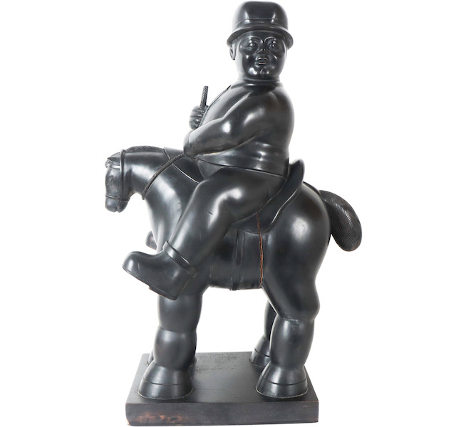 Fernando Botero, ‘Man On Horse,’ $5,040