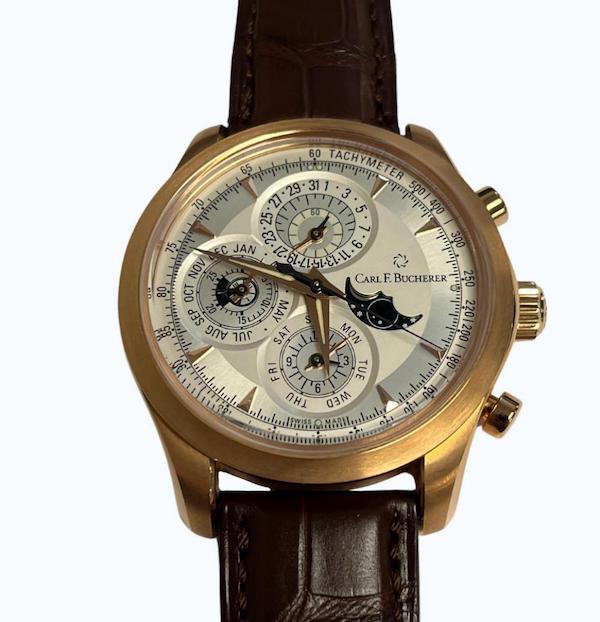 Carl F. Bucherer Manero chronoperpetual watch, estimated at $30,000-$40,000
