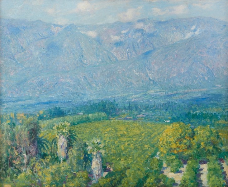Guy Rose, ‘View from Arroyo Terrace, Pasadena,’ $237,500 