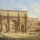 Jacob Strutt, ‘The Arch of Constantine, Rome,’ estimated at £10,000-£15,000. Image courtesy of Bonhams