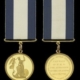 Gold medal given to Captain Davidge Gould, one of the men from the group dubbed the “band of brothers” who fought alongside Vice-Admiral Horatio Nelson against the naval forces of Napoleon, which sold for £100,000 (about $123,000) plus the buyer’s premium at Noonans on January 18. Image courtesy of Noonans