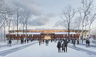 Team led by Zaha Hadid Architects to design Danish football stadium