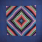 Amish Trip Around The World pattern quilt, estimated at $1,000-$1,500