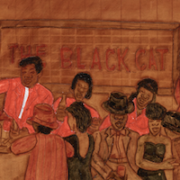 Detail of Winfred Rembert’s ‘The Black Cat,’ $302,400. Image courtesy of Christie’s Images Ltd. 2023