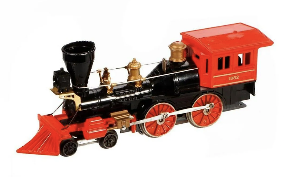 1882 Western and Atlantic locomotive from a Lionel Sears general set of five model train cars, together estimated at $200-$400