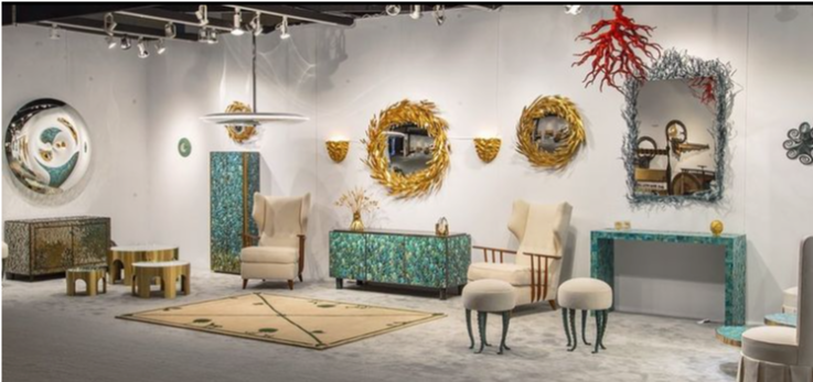 An example of the displays that will be on view during the Day of Design at the Palm Beach Show, scheduled for February 18. Image courtesy of the Palm Beach Show