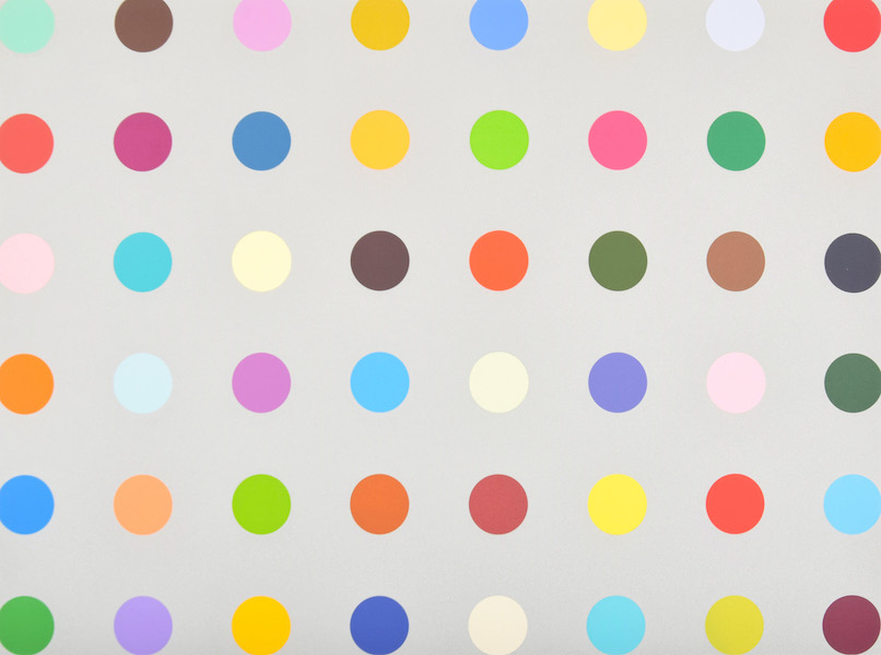 Damien Hirst, ‘Histidyl,’ estimated at $4,000-$6,000. Image credit: Palm Beach Modern Auctions staff photographer