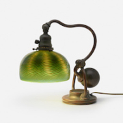 Tiffany Studios counterbalance desk lamp, estimated at $6,000-$8,000