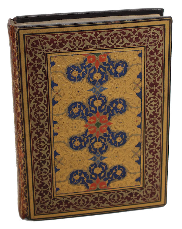 William Morris, ‘Tale of King Coustans,’ Kelmscott Press 1894, shortly after rebound by the Ulwar, India bookbinders Qari Abdurrahman’s Sons, estimated at $500-$1,000