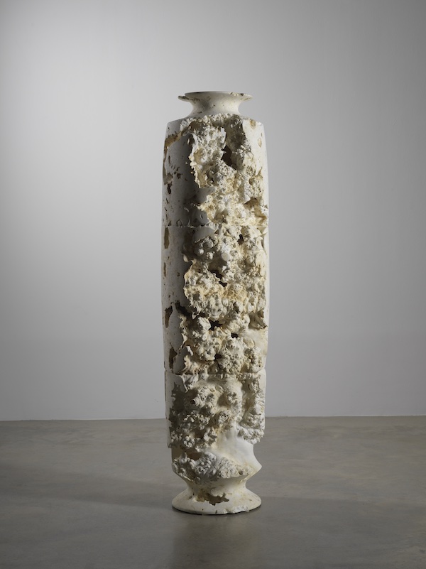 Eleanor Lakelin, ‘Column Vessel I/22 (from "Echoes of Amphora" series),’ 2022. Horse chestnut burl. Image courtesy of MAD