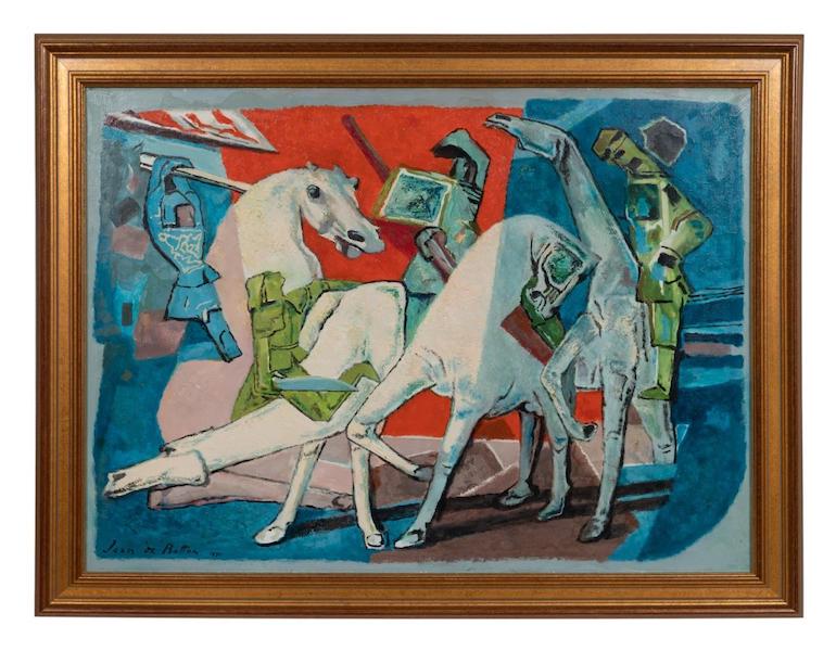 Jean de Botton, ‘Les Quatre Cavaliers de l’Apocalypse,’ $6,050