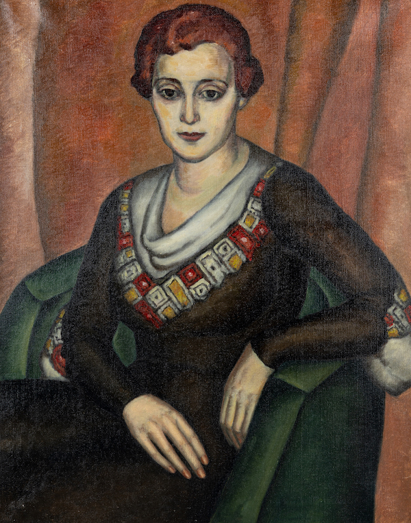 Portrait of Florence Arquin by Kathleen Blackshear, $9,450. Image courtesy of Hindman