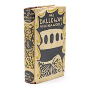 First edition of Virginia Woolf’s ‘Mrs. Dalloway’ in its unrestored dust jacket, estimated at $15,000-$20,000