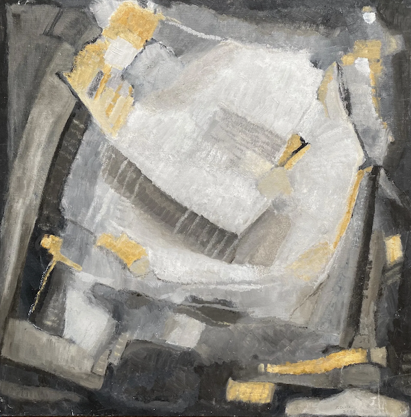 Yvette Dubois-Habasque, ‘Abstract Composition,’ estimated at $1,000-$1,200