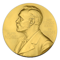 Nobel Prize in Chemistry awarded to Archer Martin in 1952 for co-inventing partition chromatography, £150,000 (about $180,000). Image courtesy of Noonans