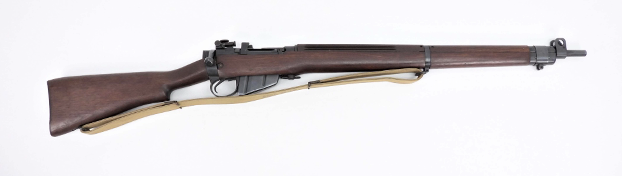 Circa-1946 Canadian-made .22 caliber Long Branch No. 7 MKI bolt-action rifle, estimated at $300-$500