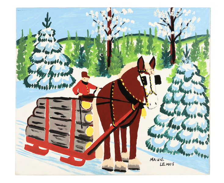 Maud Lewis Horse, ‘Pulling Logs,’ CA$24,780 