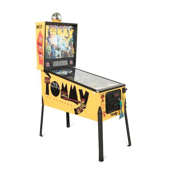 Pinball machine from The Who’s Tommy on Broadway, $4,538