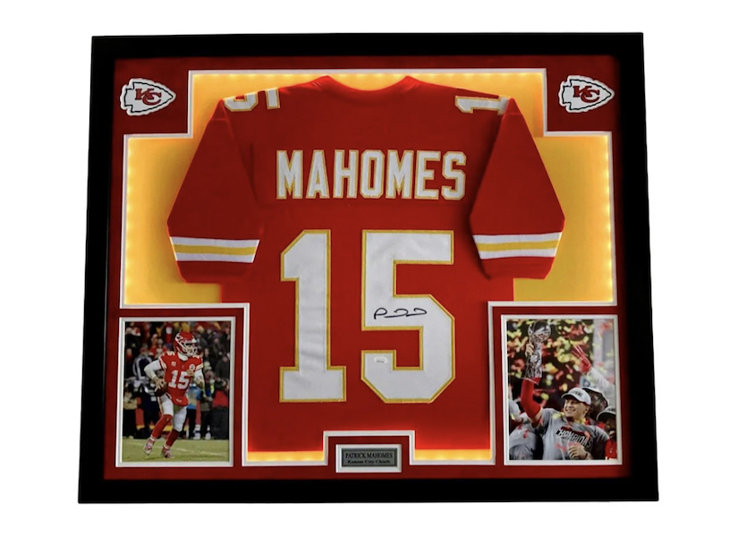 Game-worn NFL football jerseys score mightily at auction
