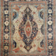 Antique Mohtasham Kashan rug, estimated at $25,000-$35,000