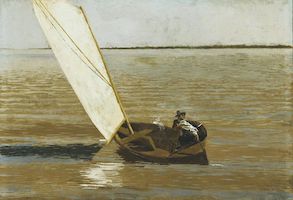 Eakins painting &#8216;sails&#8217; to Nelson-Atkins to settle Super Bowl bet