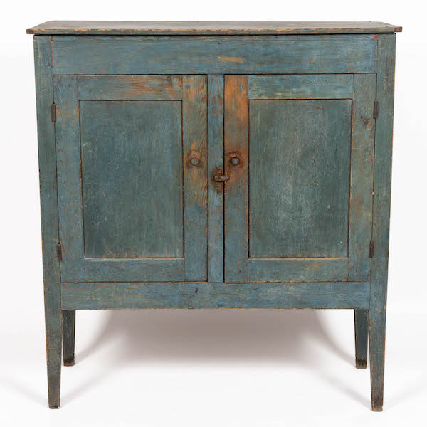 Shenandoah Valley of Virginia painted jelly cupboard, $5,100
