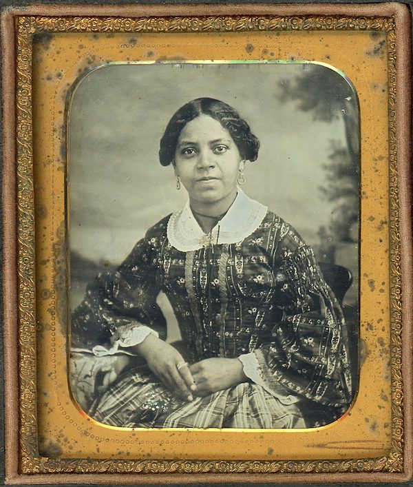 Unknown, ‘Cornelia Read,’ circa 1850. Daguerreotype. Collection of Greg French. Courtesy of the Wadsworth Atheneum Museum of Art