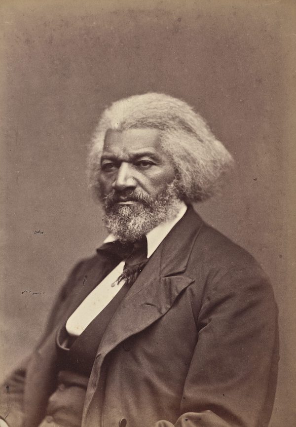 George Kendall Warren, ‘Frederick Douglass,’ 1879. Albumen print on Cabinet Card. The Amistad Center for Art & Culture. Courtesy of the Wadsworth Atheneum Museum of Art