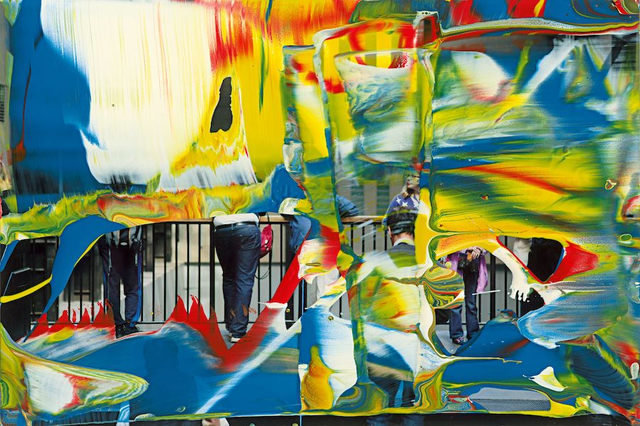 Gerhard Richter, ‘MV 133,’ 2011. Varnish on color photograph, 10.1 by 15.1cm. Loan from the Gerhard Richter Art Foundation. © Gerhard Richter 2023 (31032023)