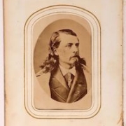 Circa-1870s carte de visite of Buffalo Bill Cody, estimated at $20,000-$50,000