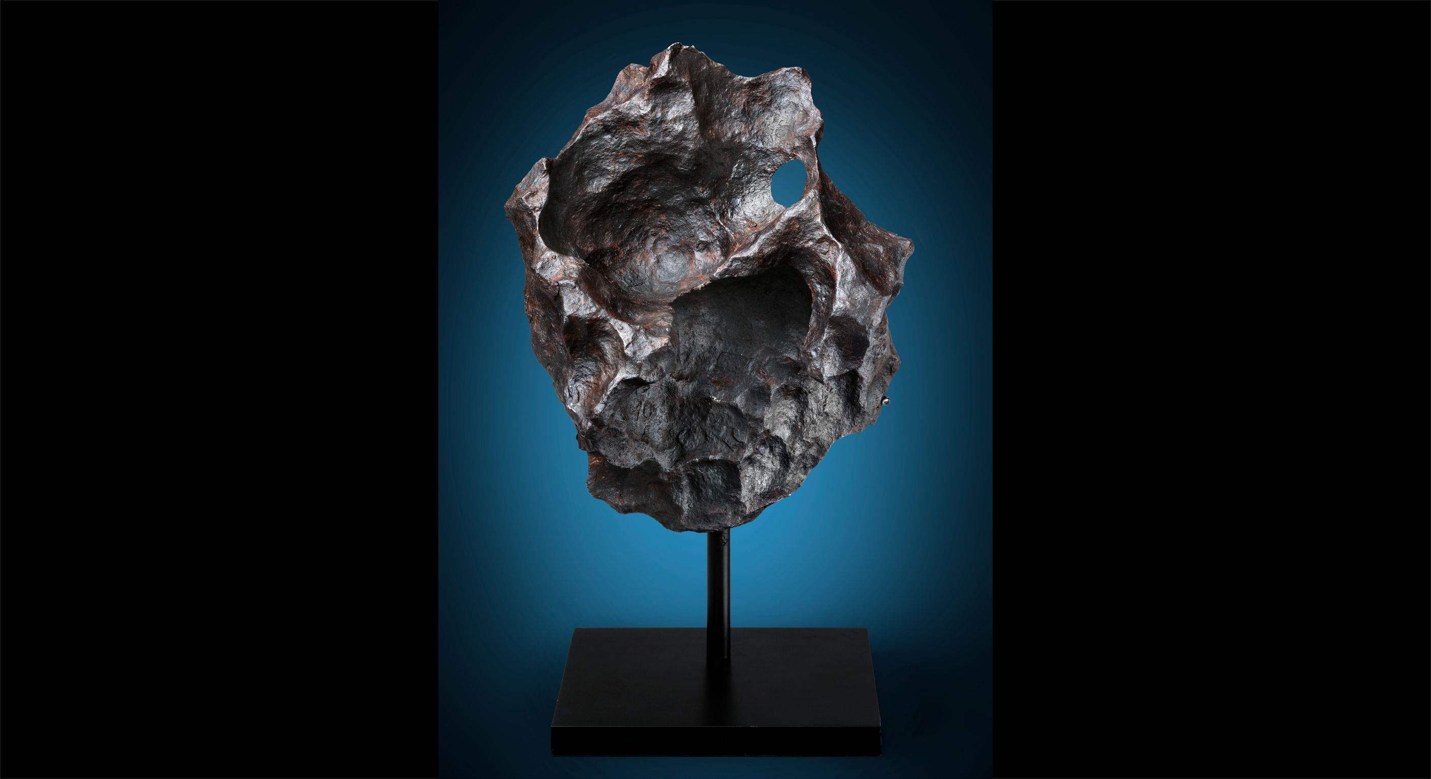 Gibeon meteorite, estimated at $120,000-$180,000. Image courtesy of Christie’s Images Ltd. 2023