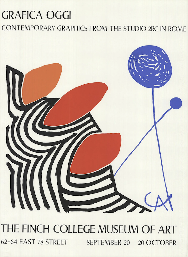 Alexander Calder, ‘Contemporary Graphics from the Studio in Rome,’ serigraph, estimated at $675-$975