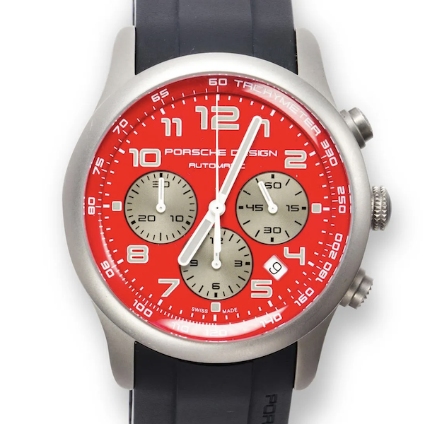 Porsche Design titanium wristwatch, estimated at $800-$1,200