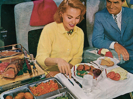 SFO Museum shows how airlines wined and dined their elite customers