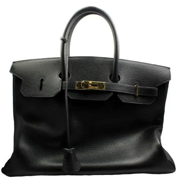 Hermes Birkin 35cm black garance Epsom handbag from 2002, estimated at $11,000-$13,000