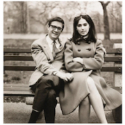 A Diane Arbus photograph of a couple sitting on a bench earned €13,000 (about $14,094) plus the buyer’s premium in June 2022. Image courtesy of OstLicht Photo Auction and LiveAuctioneers.