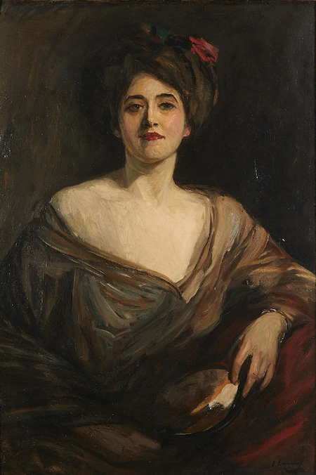 A double-sided portrait by Sir John Lavery brought $12,000 plus the buyer’s premium in November 2022. Image courtesy of Fine Estate, Inc. and LiveAuctioneers.