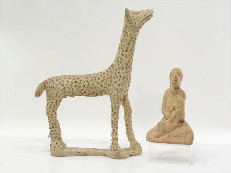 Jasmin Joseph, ‘Hyenas’ (offered with a second piece by an unknown artist), $40,300