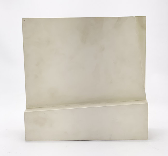 Mathias Goeritz, ‘Untitled (Geometric Form in White),’ estimated at $3,000-$5,000. Image courtesy of Capsule Auctions