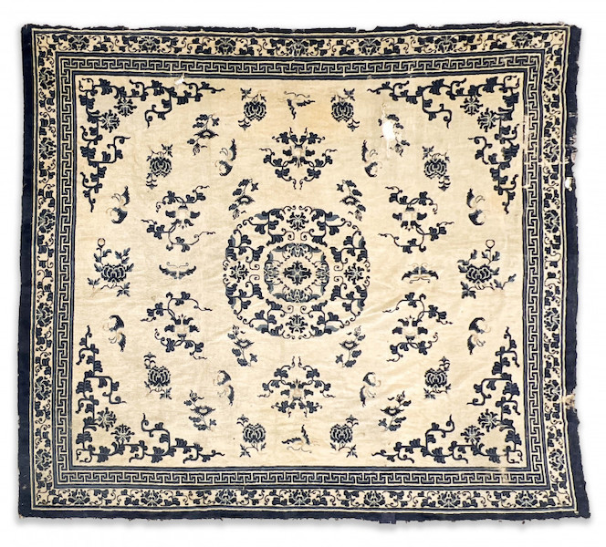 Ningxia carpet, estimated at $700-$1,000