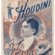 Circa-1898 poster touting Harry Houdini as the King of Cards, $21,600