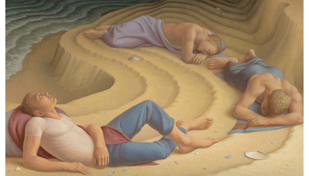 George Tooker, ‘Sleepers I,’ estimated at $300,000-$500,000. Image courtesy of Heritage Auctions, ha.com