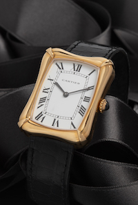 Cartier Bamboo Coussin is king at Hindman Watches auction