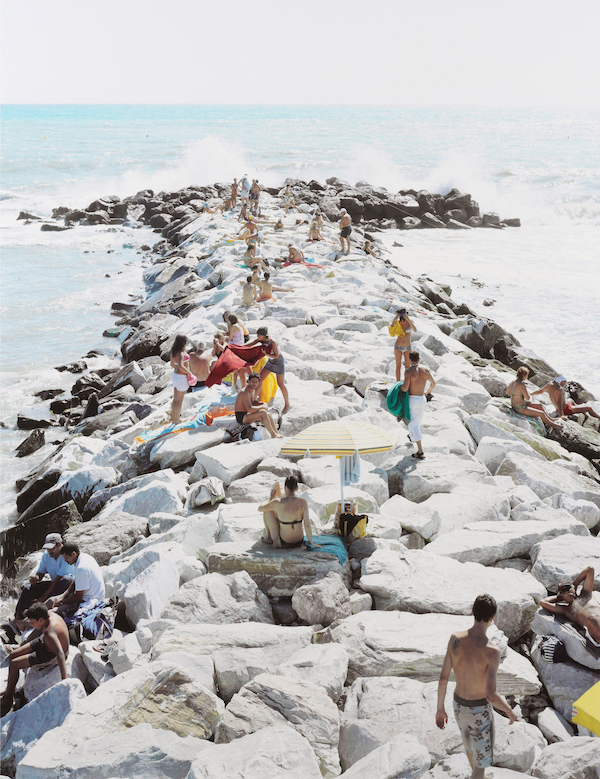 Massimo Vitali, ‘Madima Vertical Wave #2732, 2005,’ estimated at $15,000-$25,000. Image courtesy of Hindman
