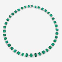 Colombian emerald necklace may earn six figures at Freeman&#8217;s, May 9
